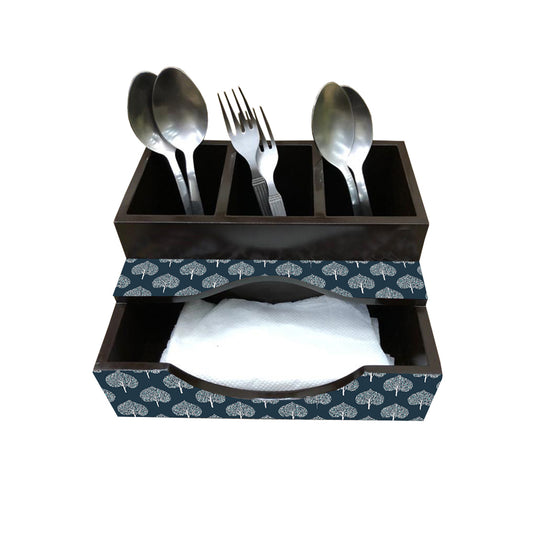 Cutlery Holder with Napkin Holder