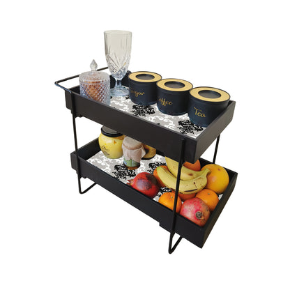 Two Tier Metal Rack