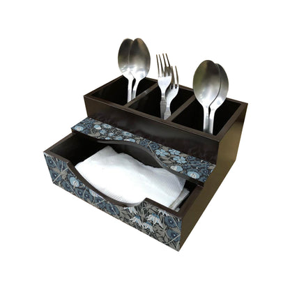 Cutlery Holder with Napkin Holder