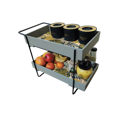 Two Tier Metal Rack