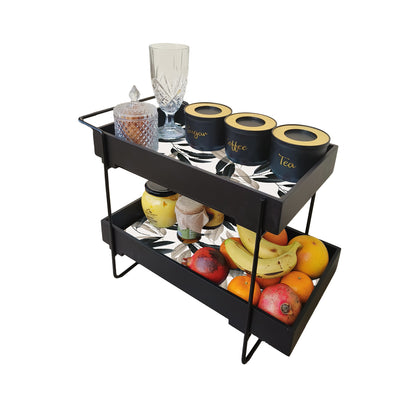 Two Tier Metal Rack