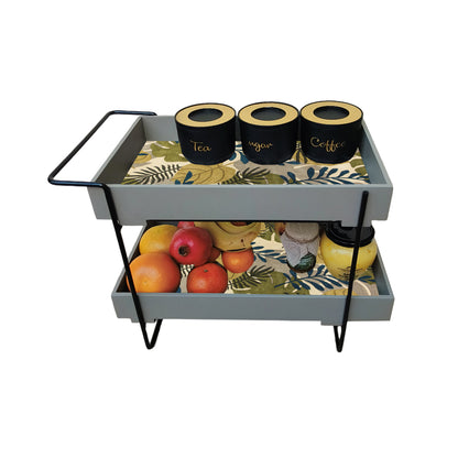 Two Tier Metal Rack