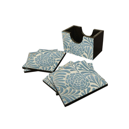 Coaster - Set Of 6 ( With Stand )