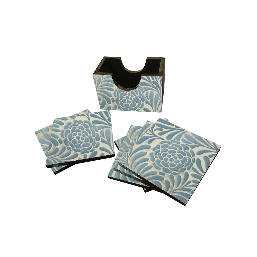 Coaster - Set Of 6 ( With Stand )