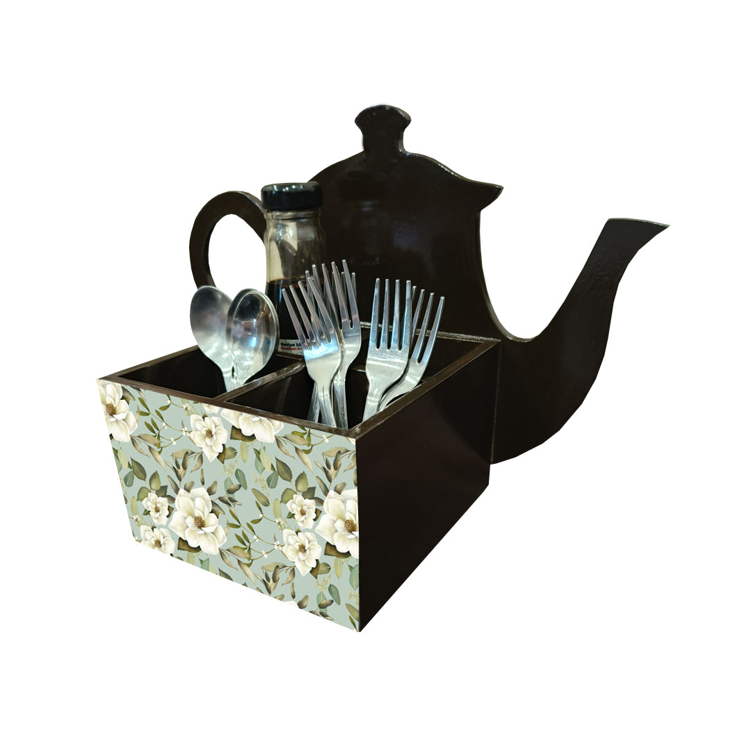 Cutlery Holder - Tea Pot Style